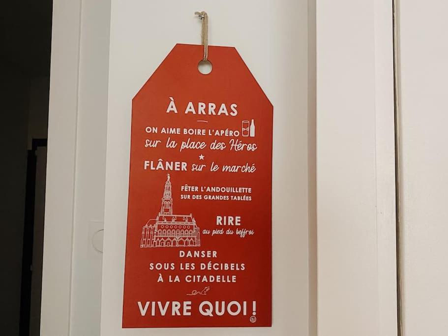 La Maison Rose Quartier Des Arts - Hyper Centre Arras Eksteriør billede